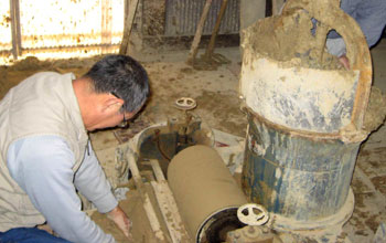 以前使われていた京都粘土